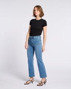 Picture of Sicily Square Front Pocket Cropped Flare