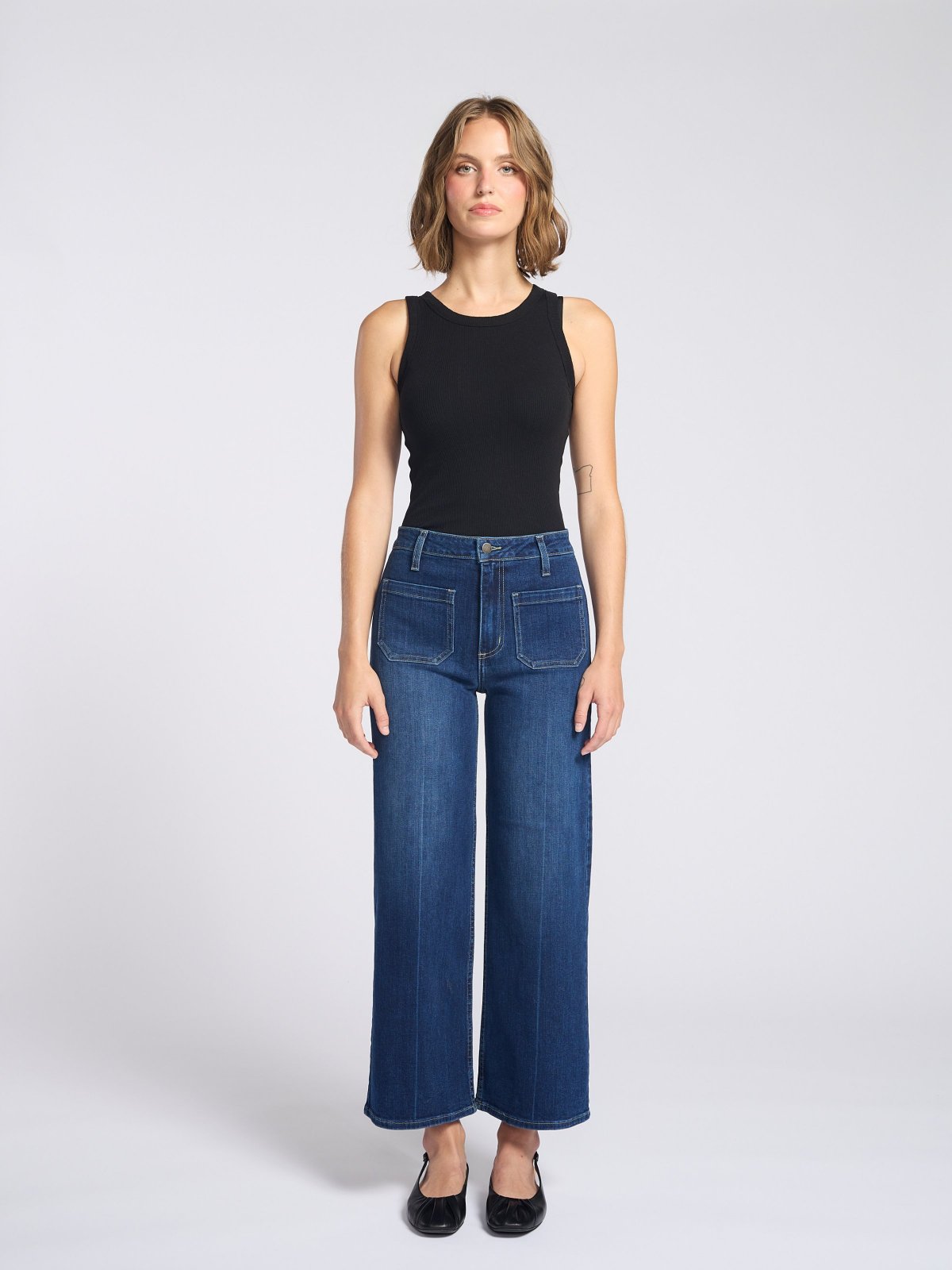 Picture of Sailor Front Patch Pocket Jeans