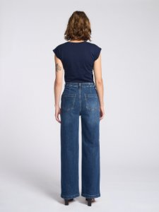 Picture of Gia High Rise Wide Leg Trouser Jean